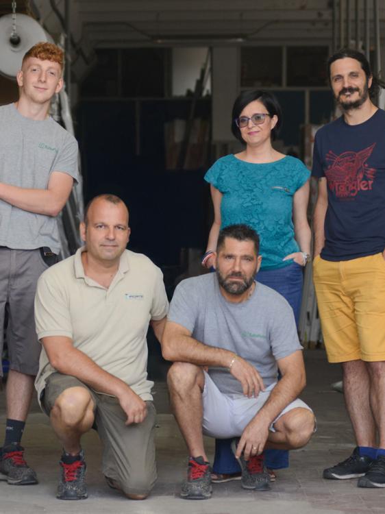 Team uffici, magazzino e falegnameria